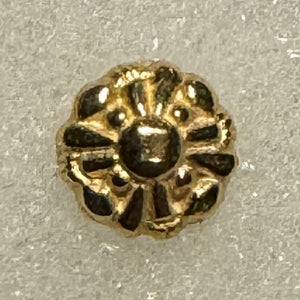 Helios 18kt Yellow Gold Threadless End (DNA)