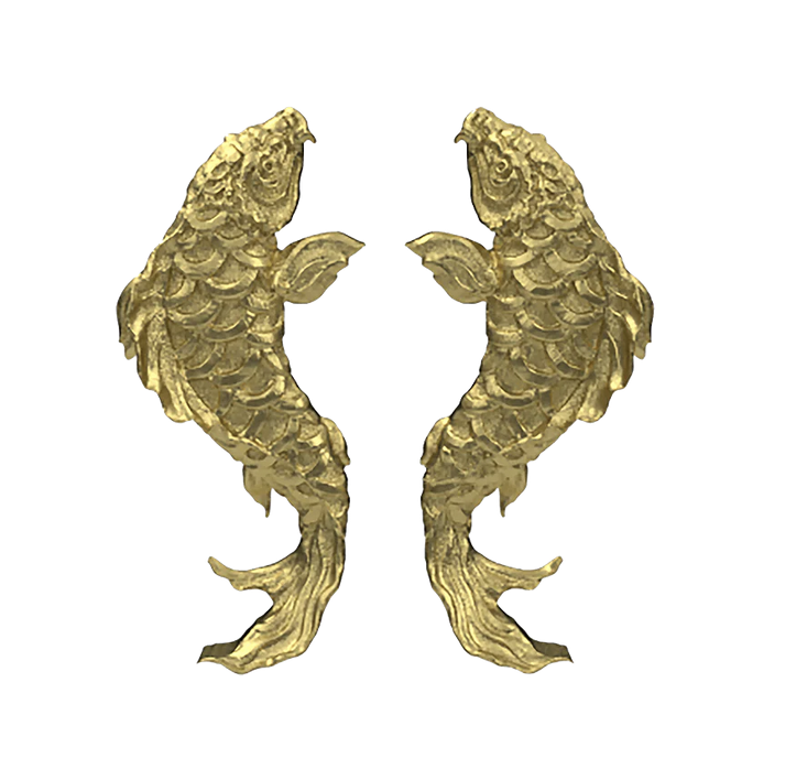 Koifish 18kt Yellow Gold Threadless End (Anatometal)