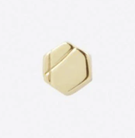 Element 06 Gold Threadless End (Tether)