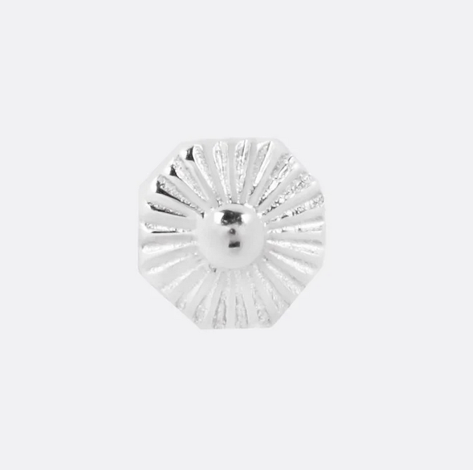Alpha 08 White Gold Threadless End (Tether)
